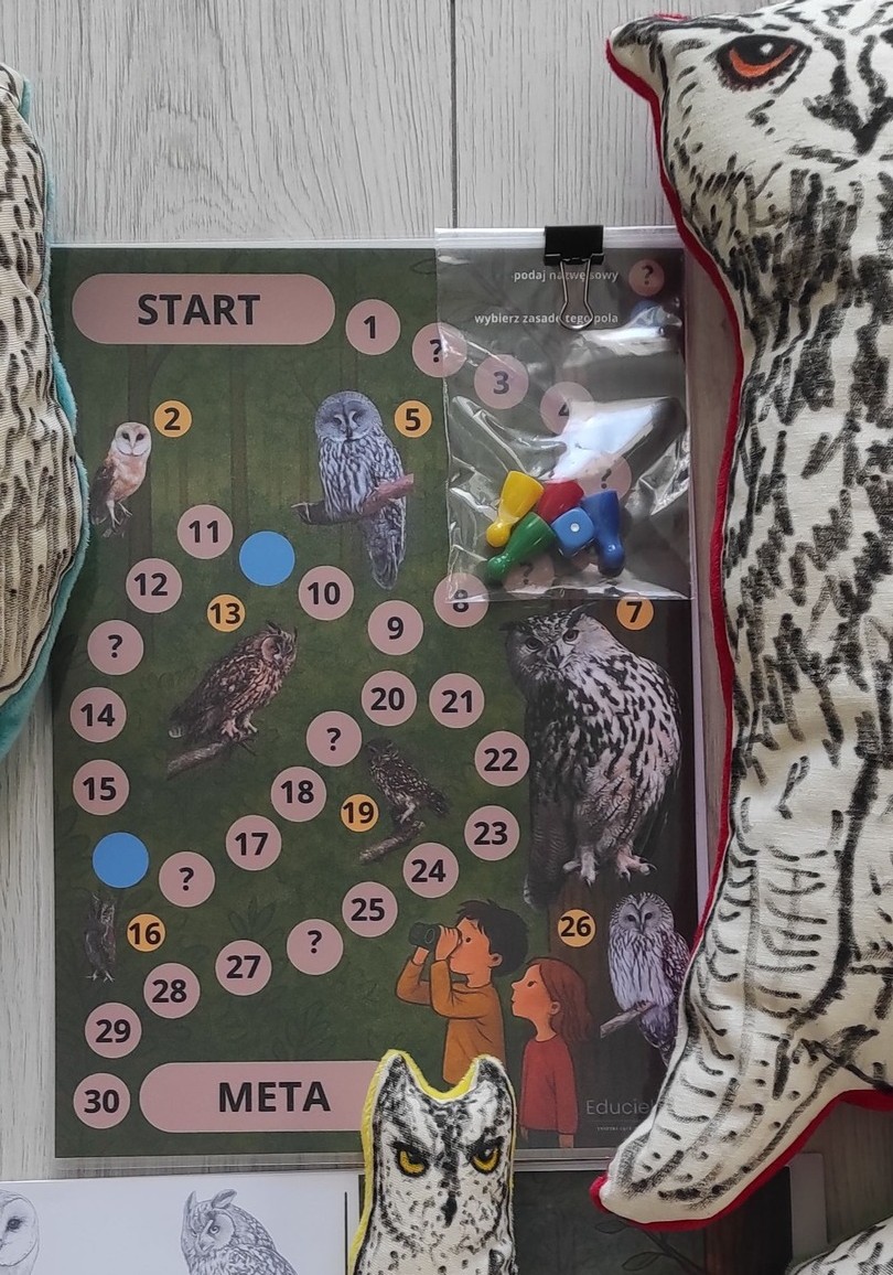 PDF Gra planszowa - sowy