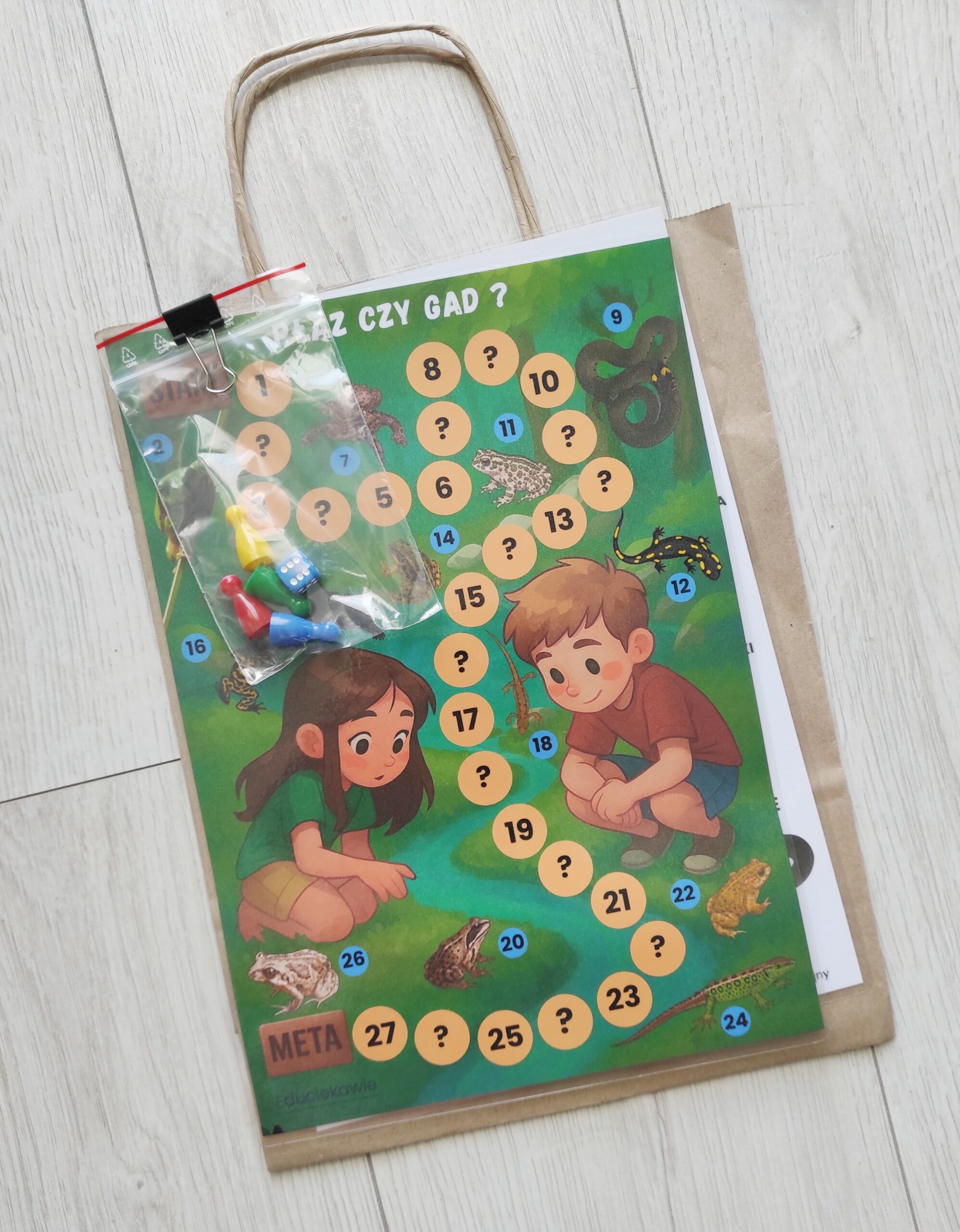 PDF Gra planszowa - płaz czy gad ?